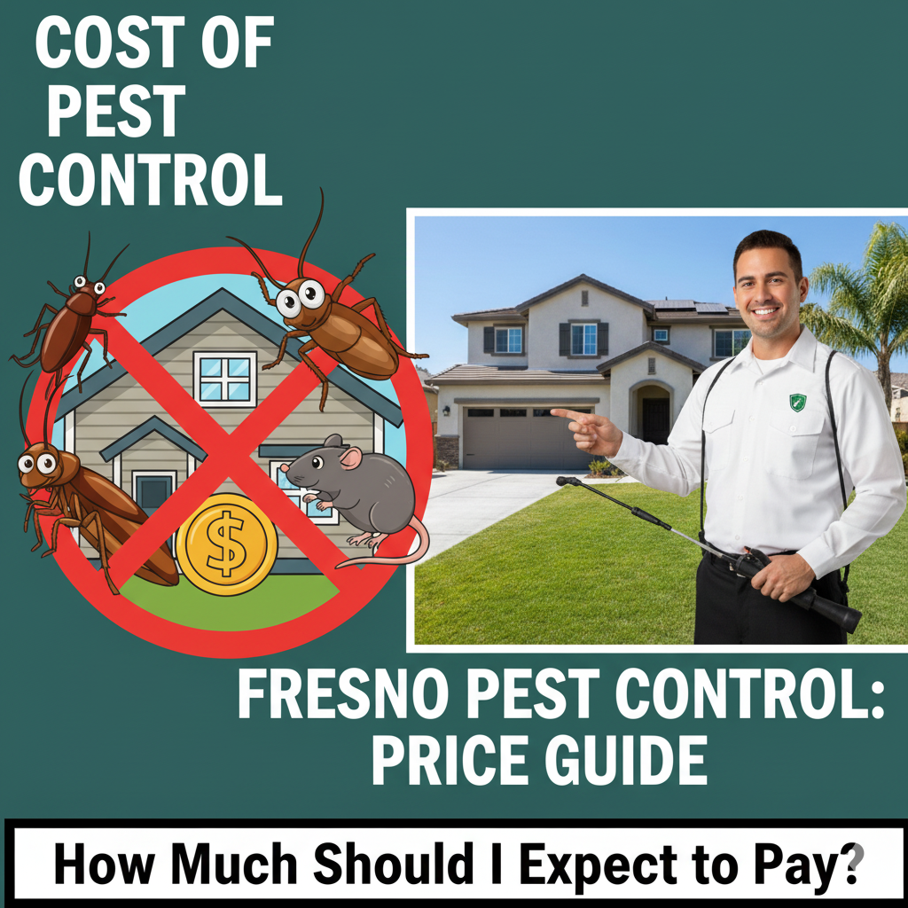 Man showing different bugs and pest control price guide